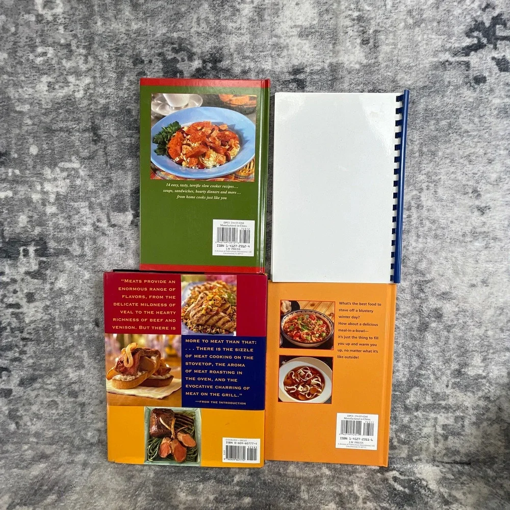 N/A cookbook lot